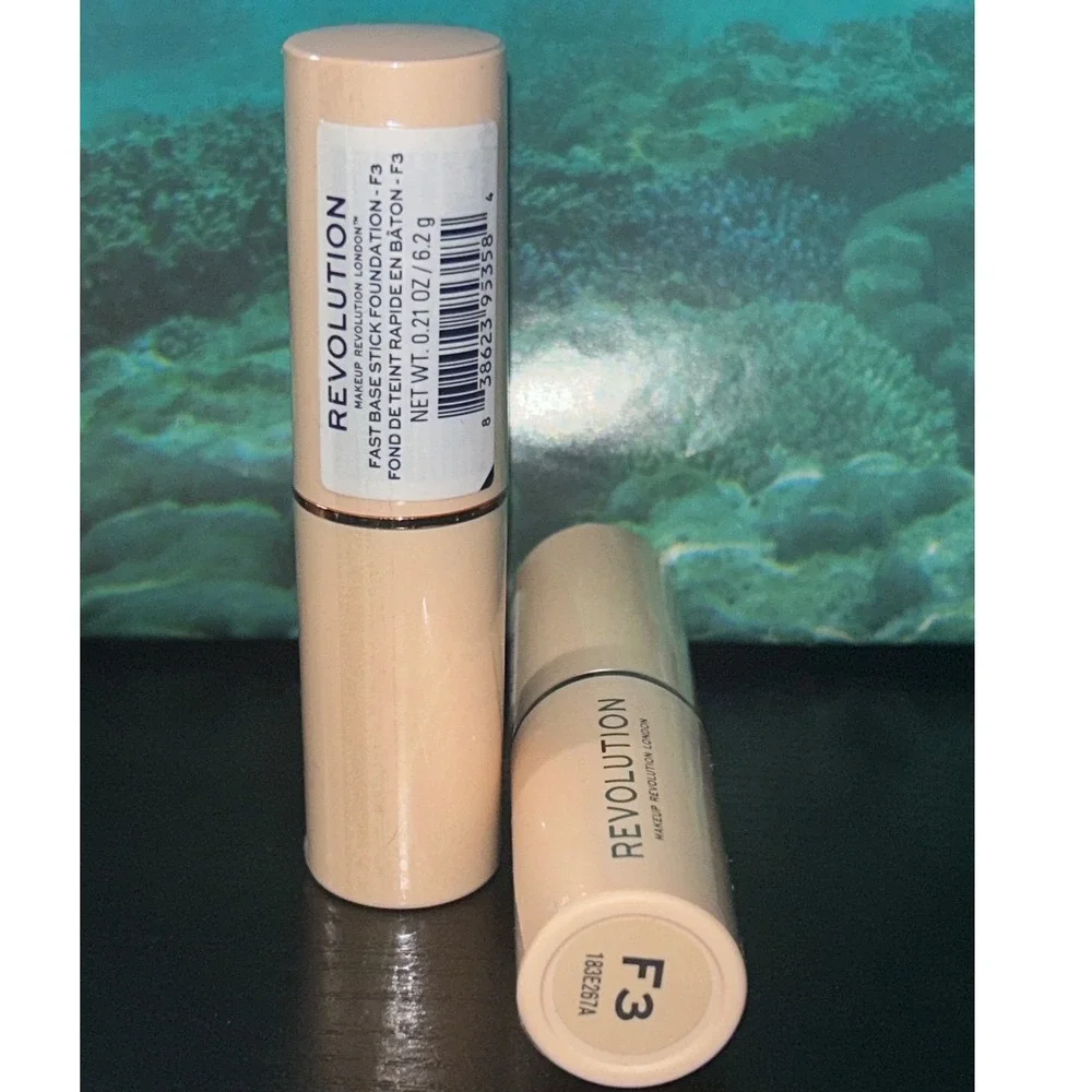 2X REVOLUTION Fast Base Stick Foundation Shade F3